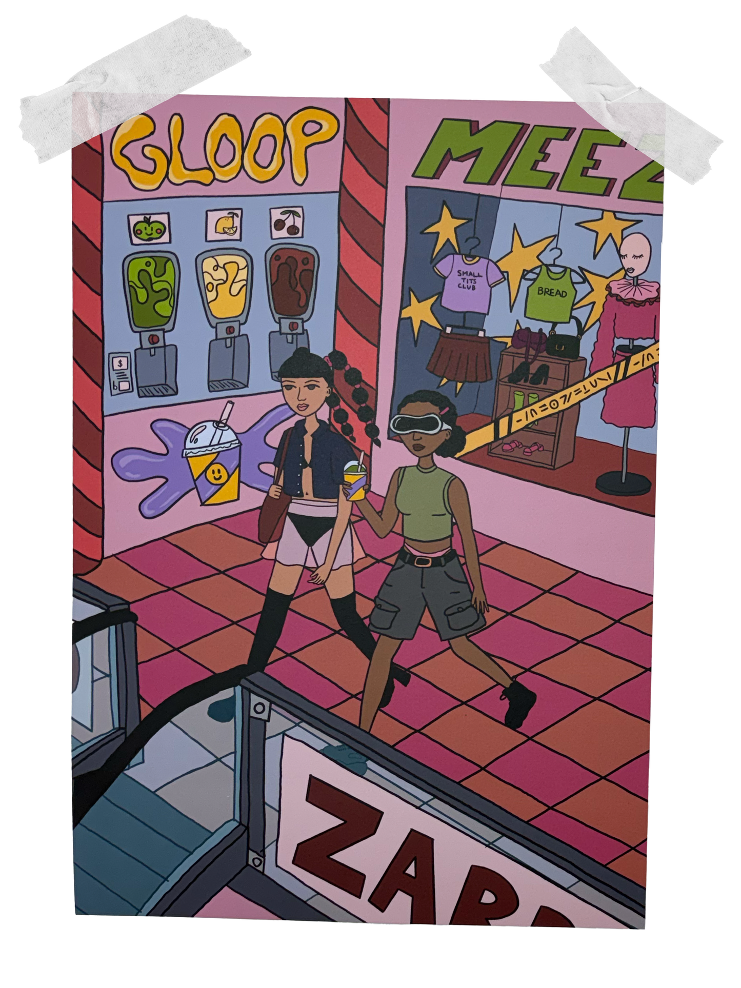 "Mall-Rats"- Print