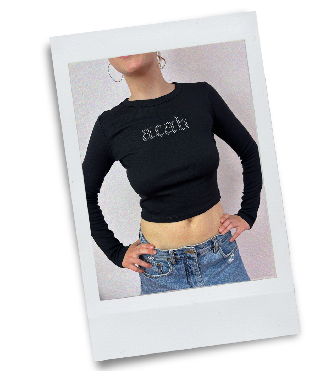 ACAB Rhinestone Longsleeve