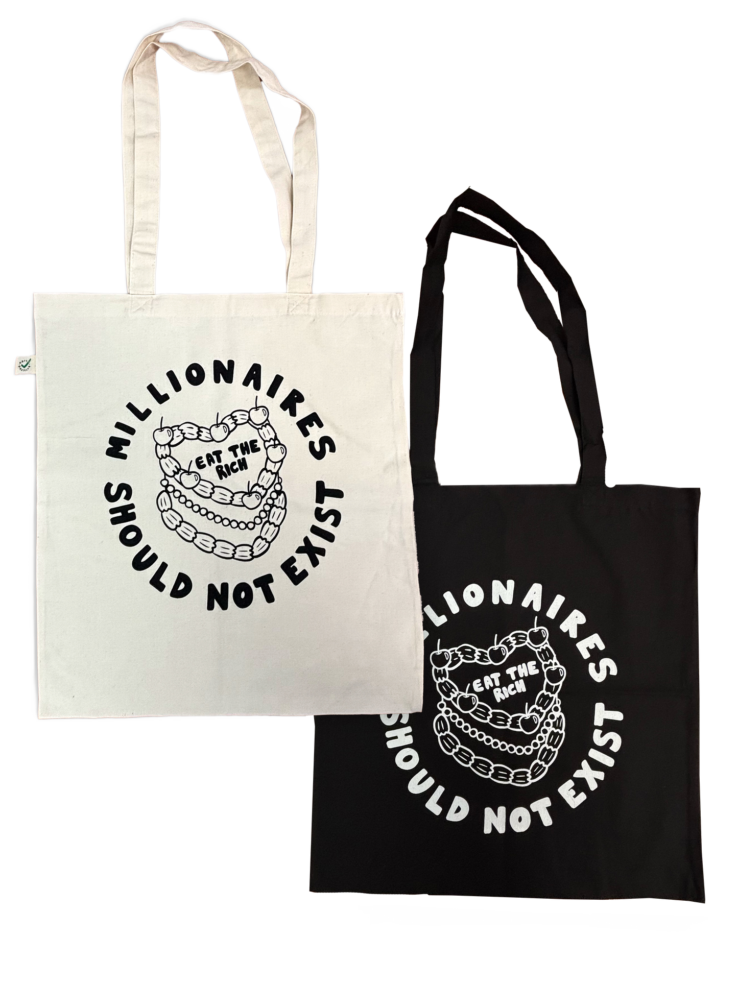 "Eat the Rich" Tote Bag