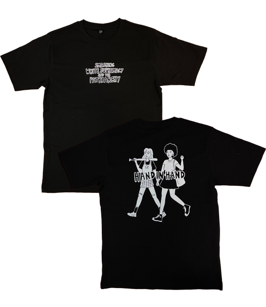 "Hand in Hand" Shirt Black