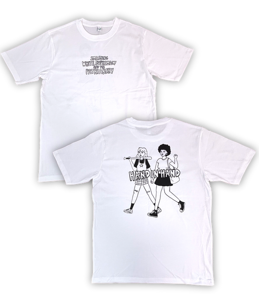 "Hand in Hand" Shirt White