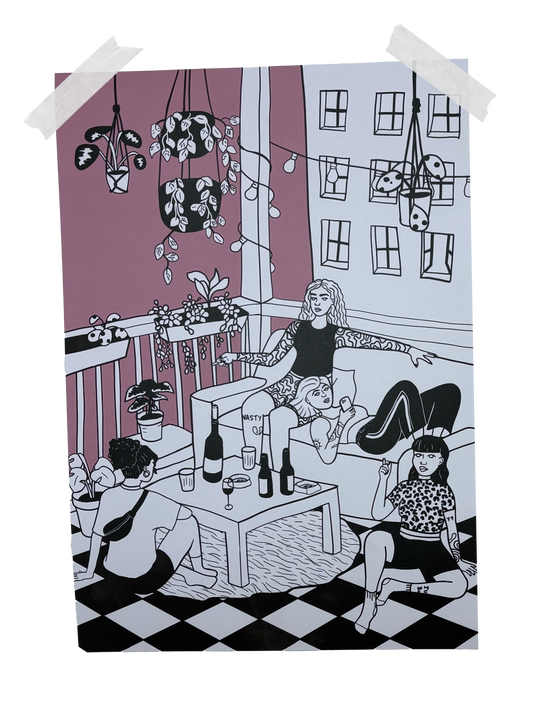 "Plants and Friends"- Print