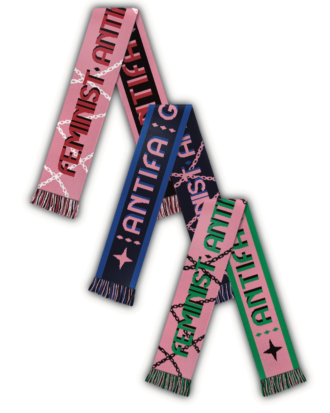 Antifa Glam Club Schal