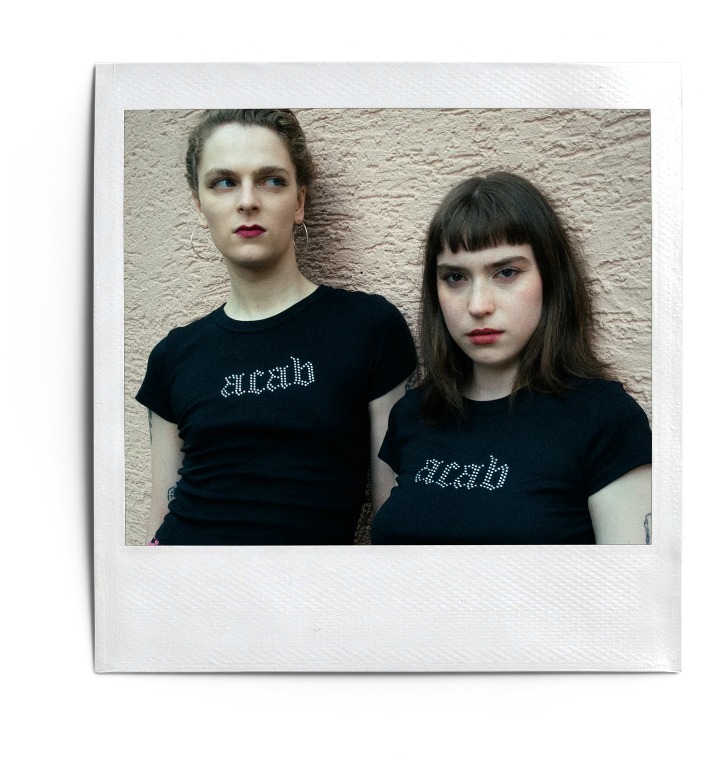 acab rhinestone Baby Tee